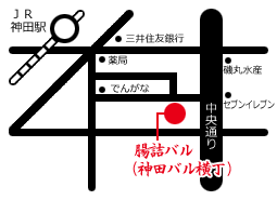 焼きとん とんちゃん 神田本店 マップ
